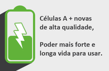 Poder mais forte e longa vida para usar hp baterias.