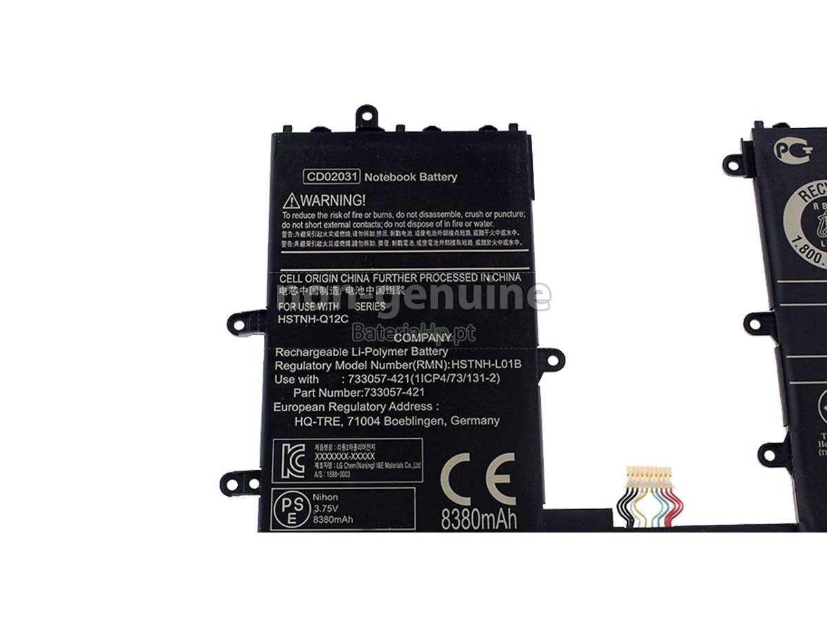 Bateria de alta qualidade para portátil HP Omni 10-5600US